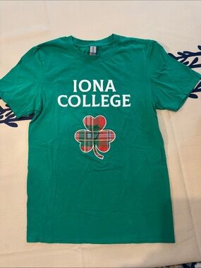 Iona College Green Short Sleeve Tee